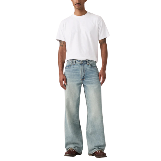 Levi’s TWISTED BAGGY WIDE LEG JEANS "LIGHT INDIGO" 008SH-0001