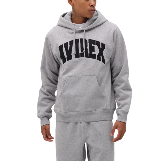 AVIREX DAILY PULLOVER SWEAT PARKA LOGO "OXFORD"7833931006-382