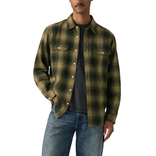 Levi’s JACKSON WORKER OVER SHIRT "GREEN" 19573-0304