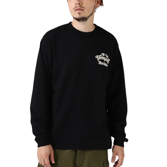 AVIREX SAGARA TOM CAT L/S T-SHIRT "BLACK" 7833930016-010