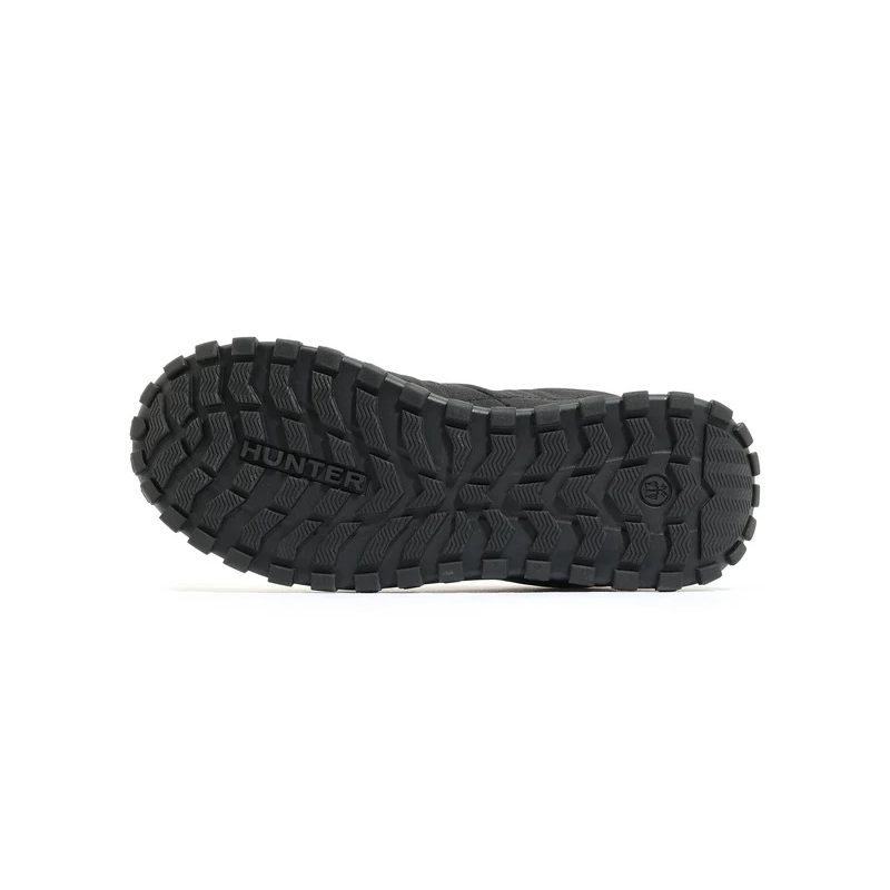 HUNTER TRAVEL 2.0 QUILTED NEO TRAINER BOOT "BLACK" UFS7149REN-BLK
