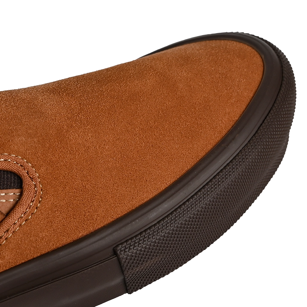 【Exclusive】VANS M SKATE SLIP-ON BROWN/GUM