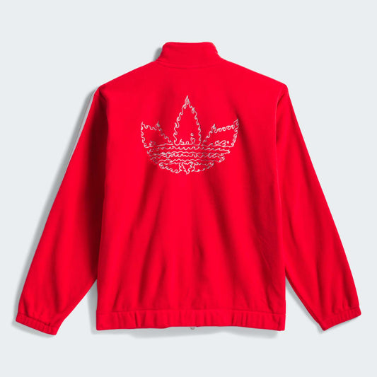 【Exclusive】adidas SB × Kogancult Superfire Track Top "Better Scarlet / Light Solid Grey"
