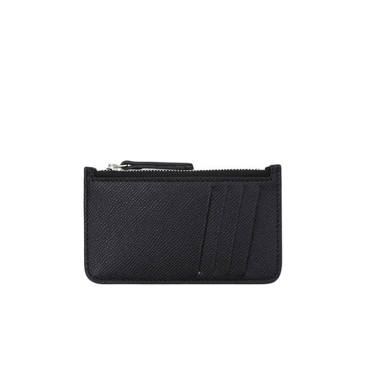 Maison Margiela CARD HOLDER ZIP EW "BLACK"
