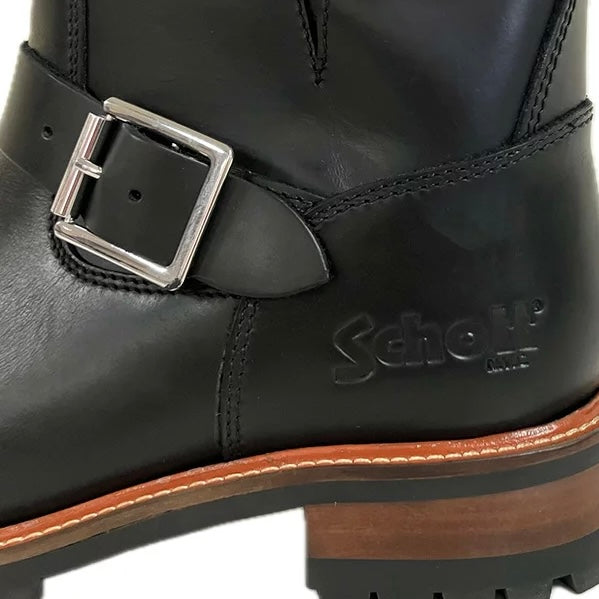 Schott Engineer Boots Short S28002 "BLACK"