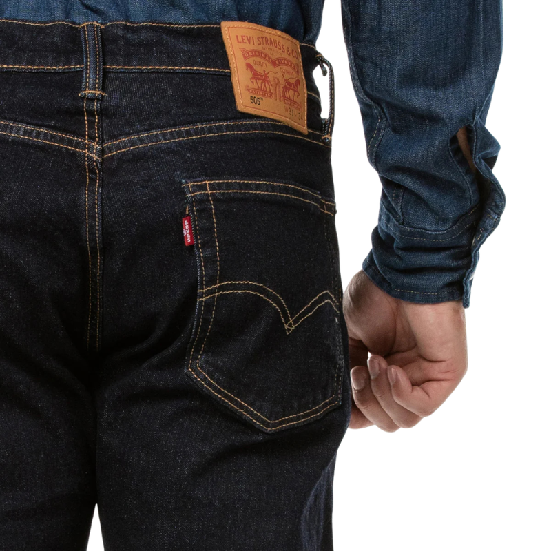 Levi’s 505 REGULAR FIT JEANS "DARK INDIGO" 00505-1554