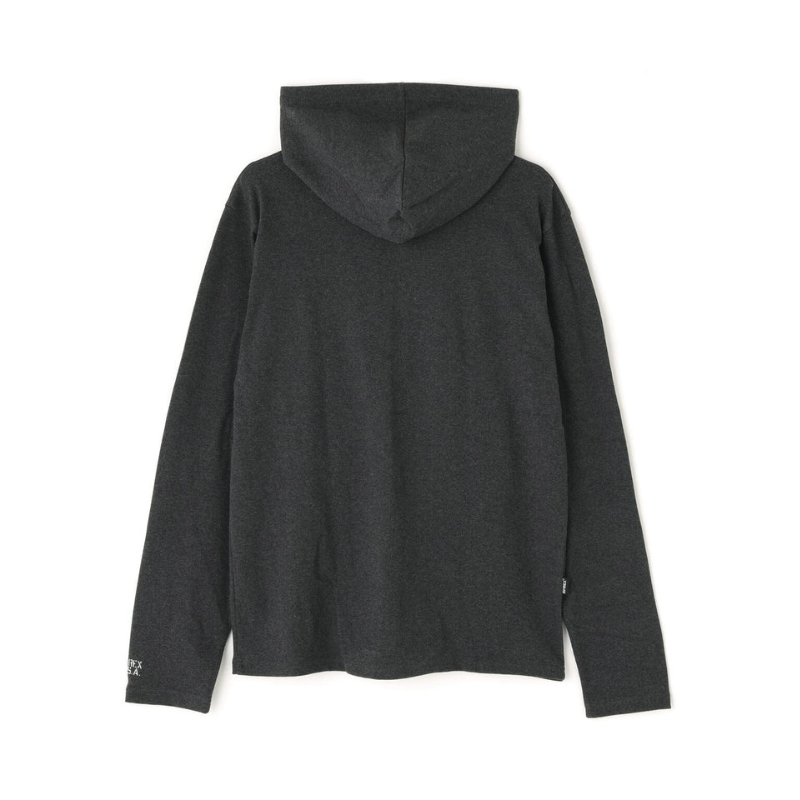 AVIREX DAILY RIB ZIP PARKA  "CHARCOAL" 7834930021-410