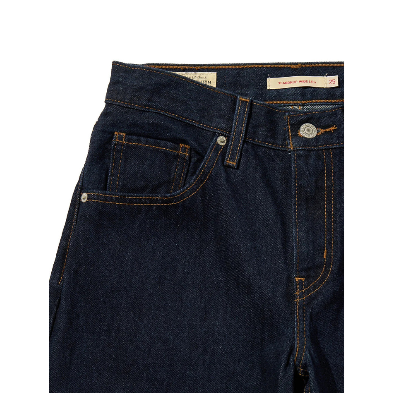Levi’s TEARDROP WIDE LEG JEANS "DARK INDIGO" 0098S-0001