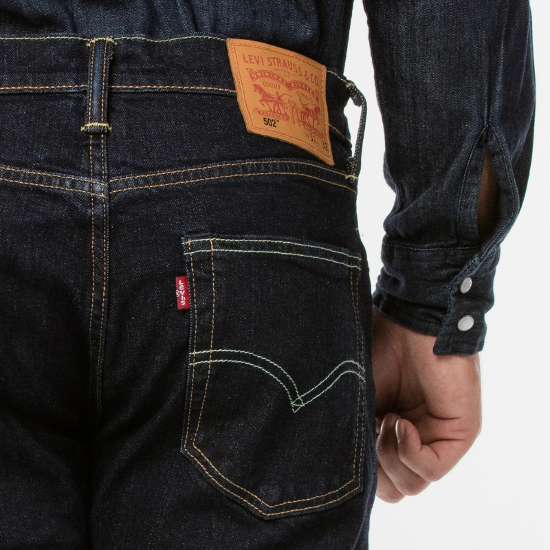 Levi’s 502 TAPERED FIT JEANS "DARK INDIGO" 29507-0062