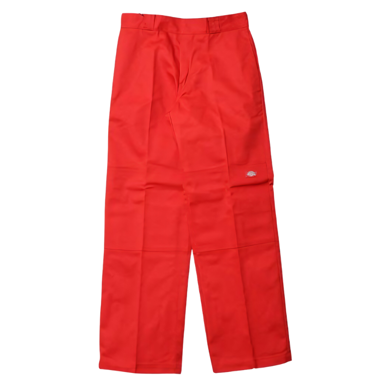 Dickies 85283 DOUBLE KNEE WORK PANTS  "RED" DB0009-0009