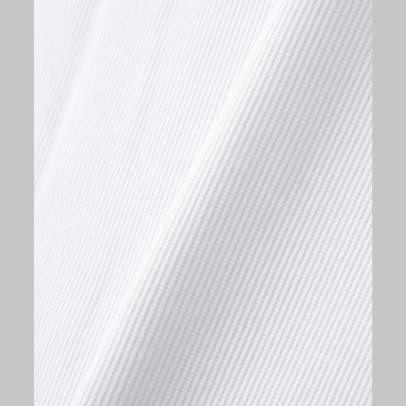 AVIREX DAILY RIB L/S CREW NECK T-SHIRT  "WHITE" 7834930019-030