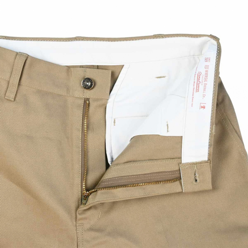 UNIVERSAL OVERALL ORIGINAL  PANTS  "BEIGE" HT-01