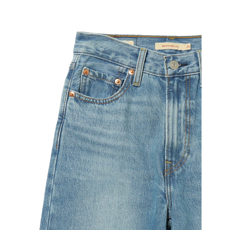 Levi’s RIBCAGE WIDE LEG JEANS "MEDIUM INDIGO" A6081-0020