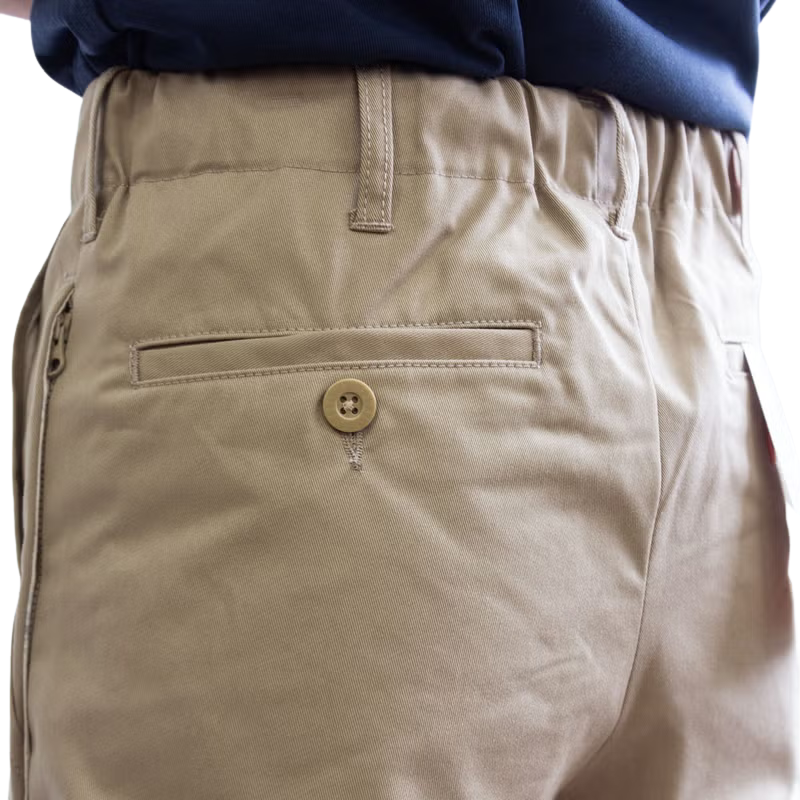 UNIVERSAL OVERALL ADDICTIVE TUCK STANDARD PANTS  "C.BEIGE" PTU-03