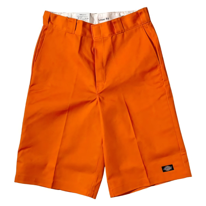 Dickies 42283 13" WORK SHORTS  "ORANGE" DS0002-0038