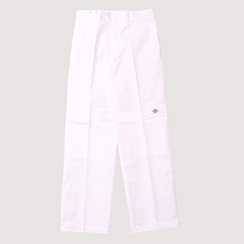 Dickies 85283 DOUBLE KNEE WORK PANTS  "WHITE" DB0009-0018