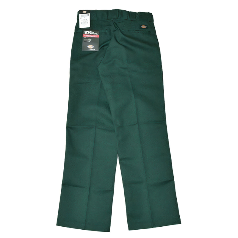Dickies 874 ORIGINAL WORK PANTS  "DARK GREEN" DB0004-0019