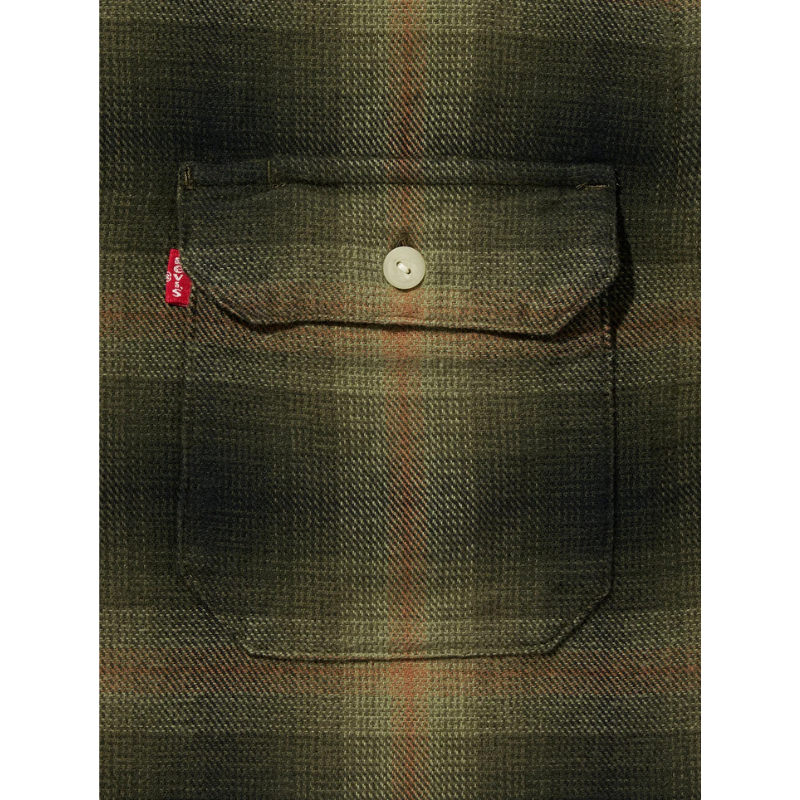 Levi’s JACKSON WORKER OVER SHIRT "GREEN" 19573-0304