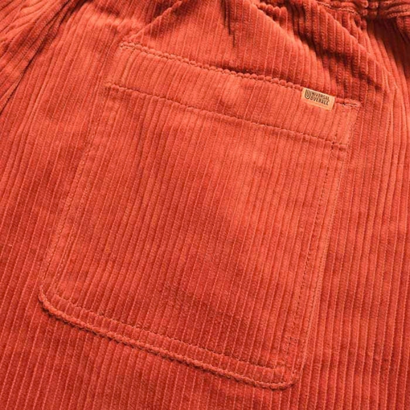 UNIVERSAL OVERALL CHILLPAN TAPERED PANTS  "ALLOYORANGE" U2633630-B