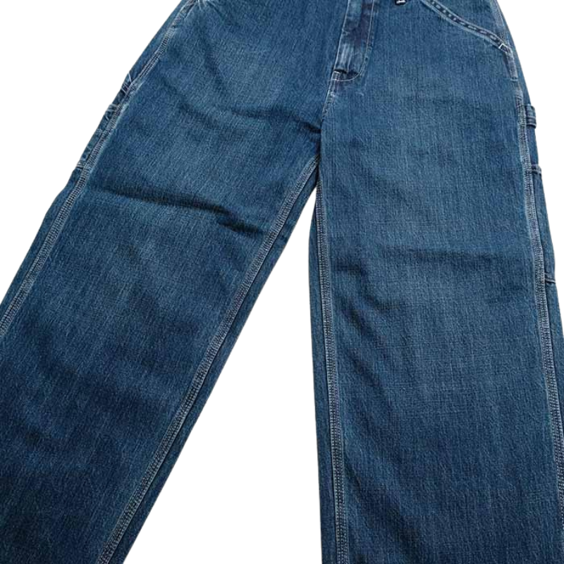 UNIVERSAL OVERALL PAINTER PANTS  "VINTAGE DARK WASH" HT2433601-A