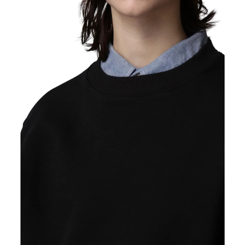 AVIREX DAILY CREW NECK L/S SWEAT "BLACK" 7833932002-010