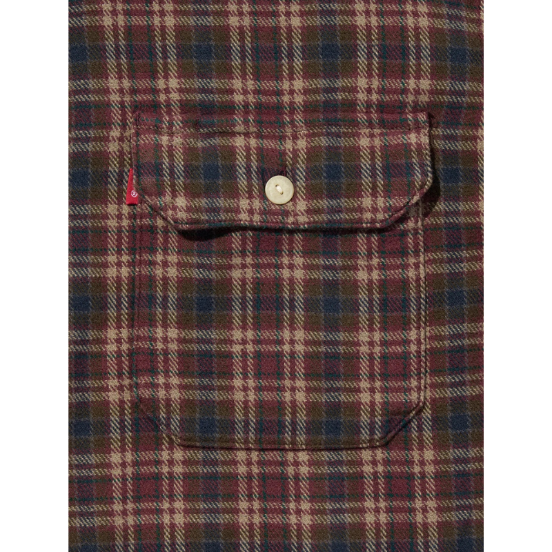 Levi’s JACKSON WORKER OVER SHIRT "BURGUNDY" 19573-0309