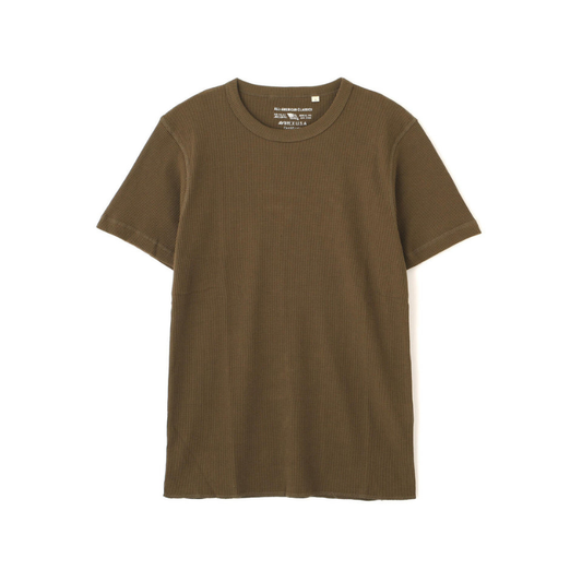 AVIREX DAILY THERMAL CREW NECK T-SHIRT  "OLIVE" 7836934017-310