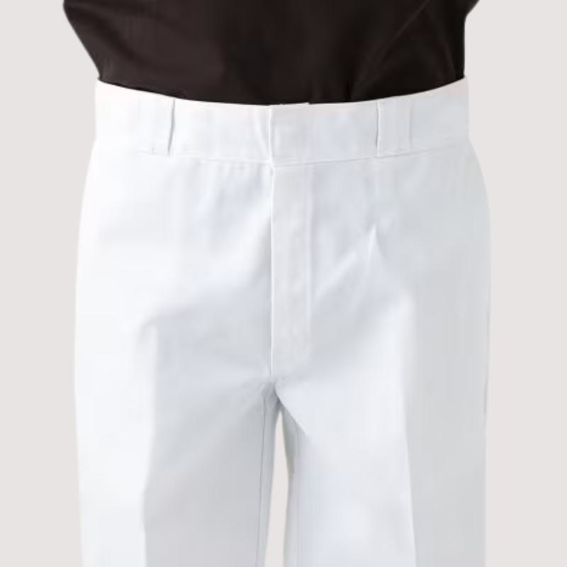 Dickies 85283 DOUBLE KNEE WORK PANTS  "WHITE" DB0009-0018