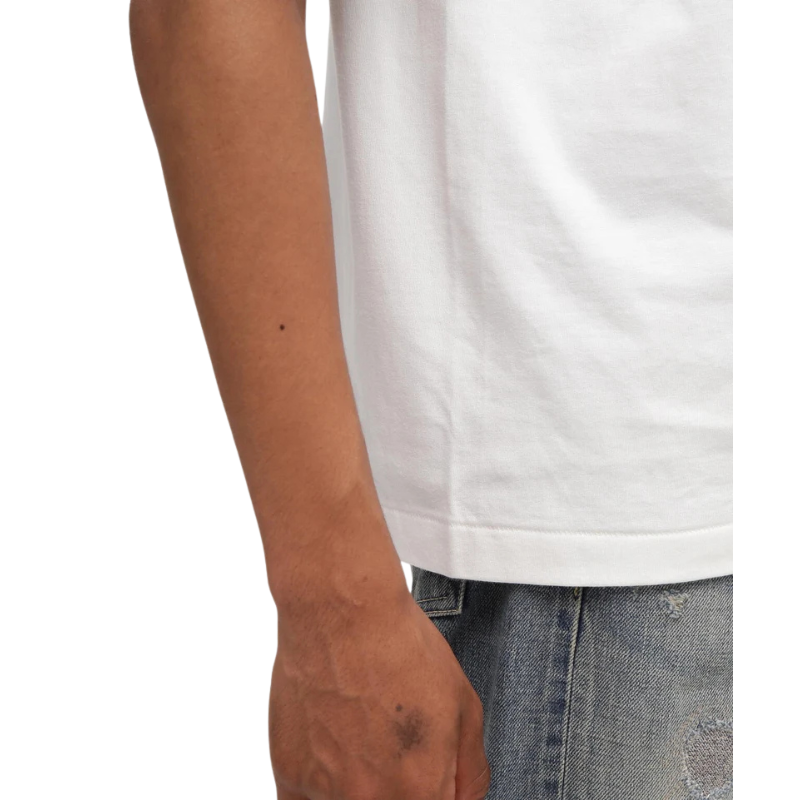 AVIREX HENLEY NECK PACK T-SHIRT "WHITE"  7835934019-030
