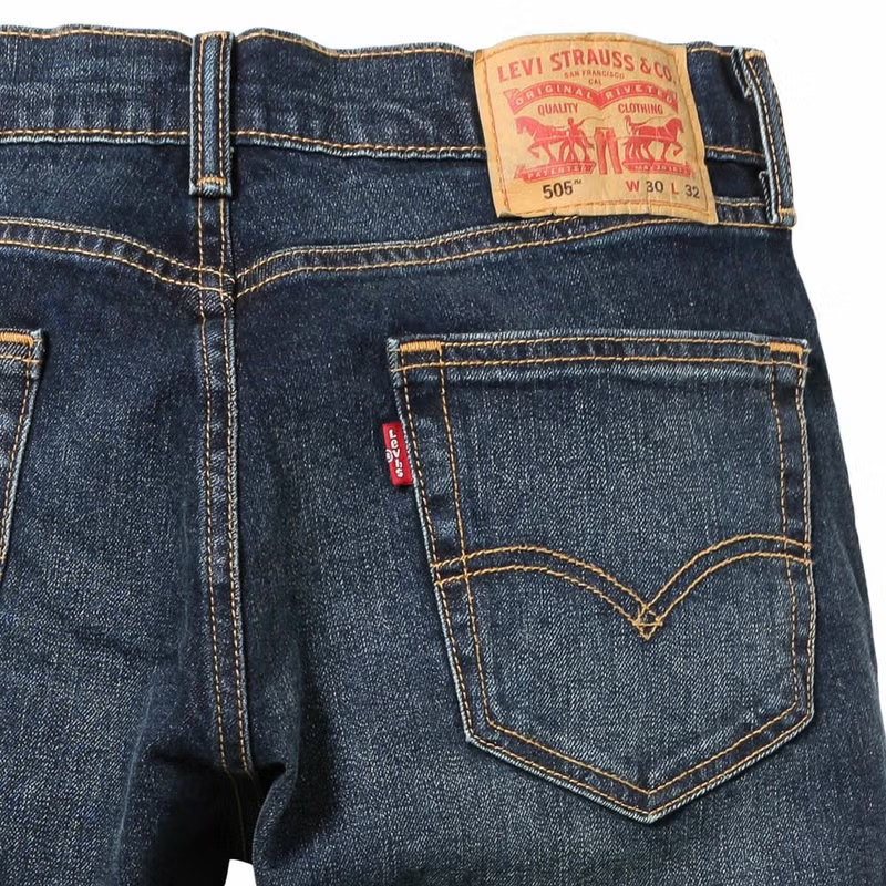 Levi’s 505 REGULAR FIT JEANS "DARK INDIGO" 00505-1552