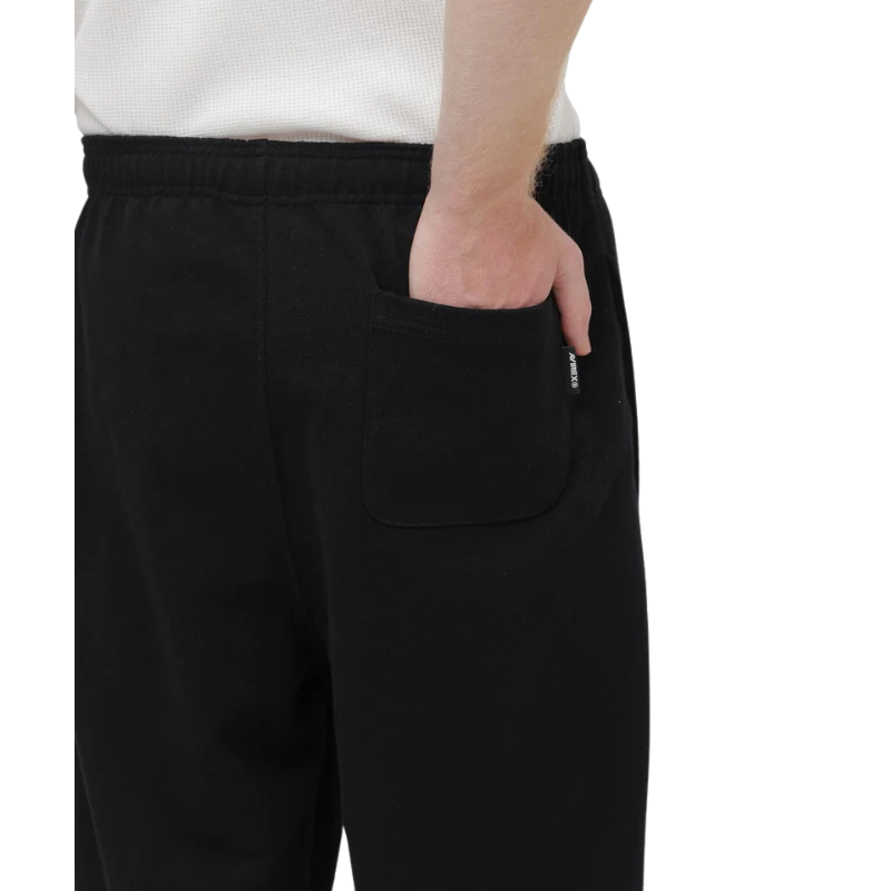 AVIREX SIGNATURE VARSITY LOGO SWEAT PANTS "BLACK"  7836910025-010