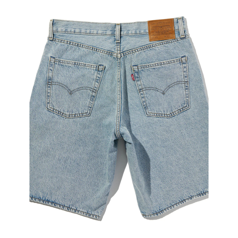 Levi’s 478 BAGGY SHORTS JEANS "LIGHT INDIGO" 001JM-0006
