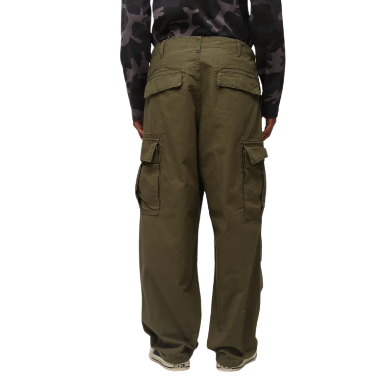 AVIREX COTTON RIPSTOP CARGO PANTS  "OLIVE" 7835910011-310