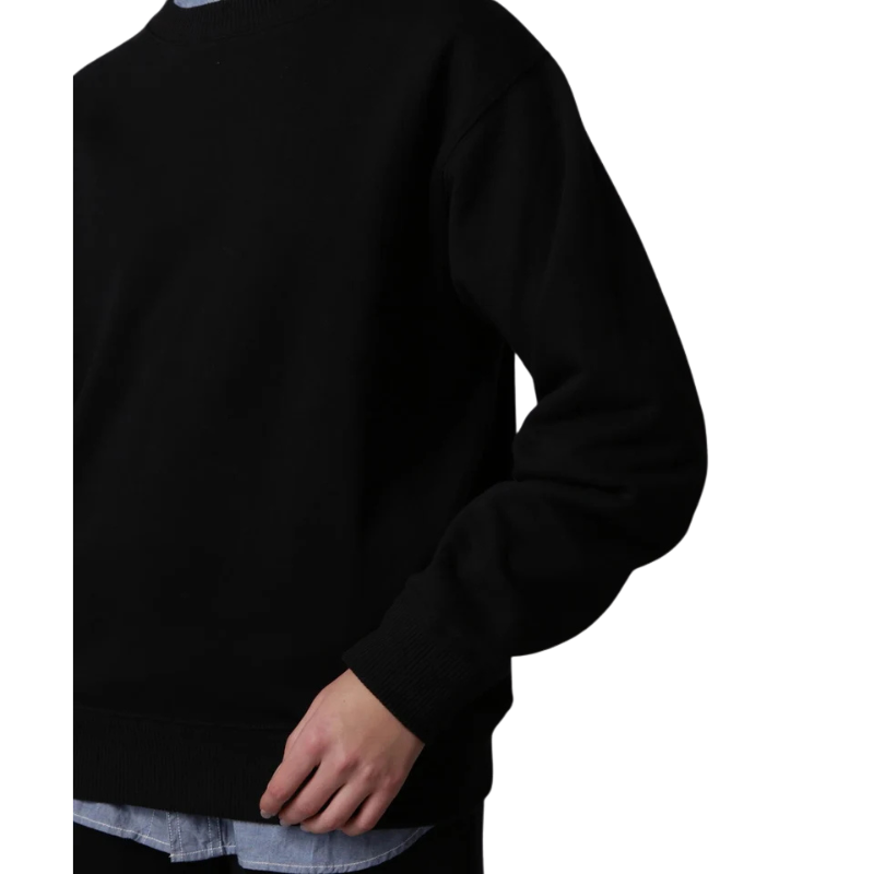 AVIREX DAILY CREW NECK L/S SWEAT "BLACK" 7833932002-010