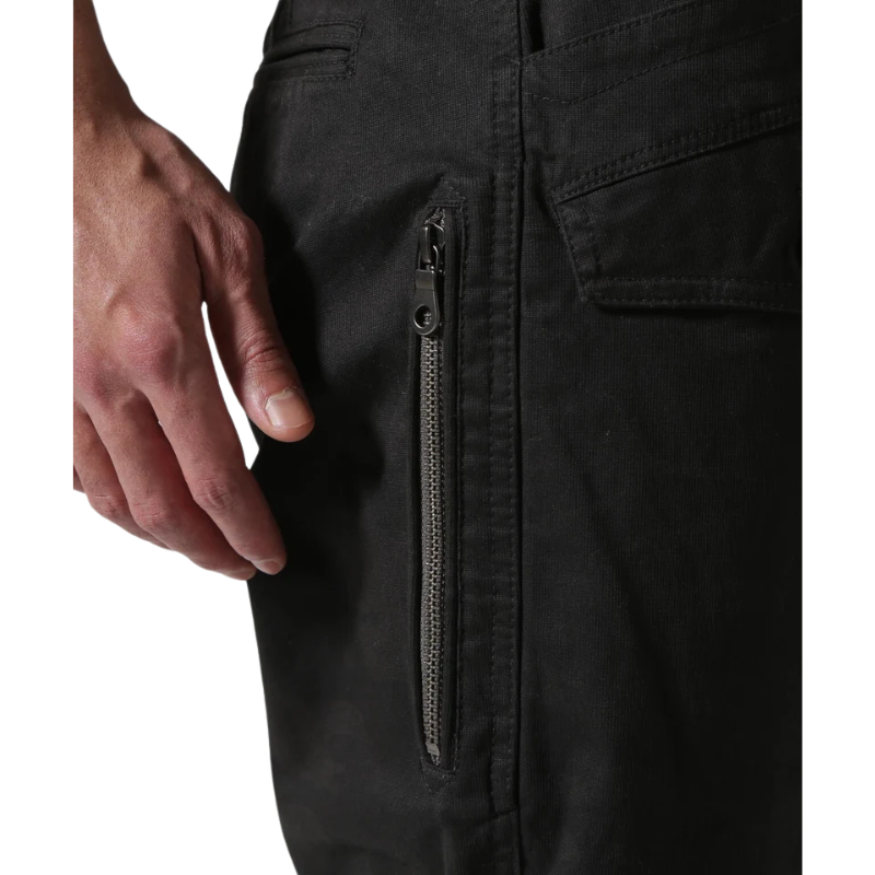 AVIREX STRETCH DOBBY 8-POCKET PANT  "BLACK CAMO" 7836910026-012