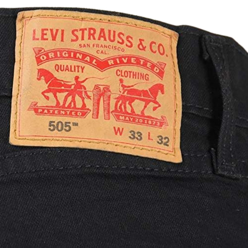 Levi’s 505 REGULAR FIT JEANS "BLACK" 00505-1469