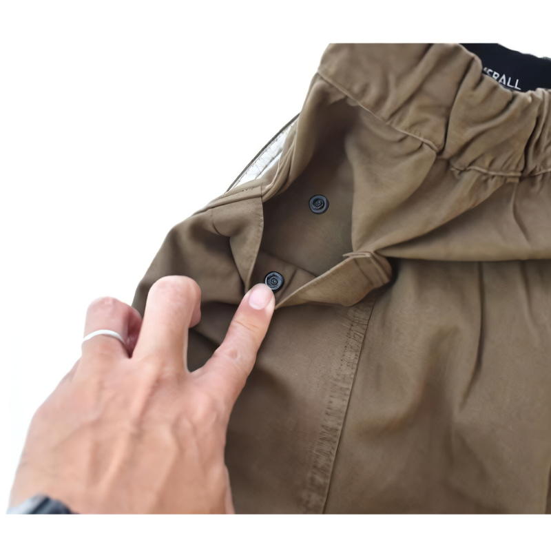 UNIVERSAL OVERALL CHILLPAN TAPERED PANTS  "B.KHAKI" U2633630-C