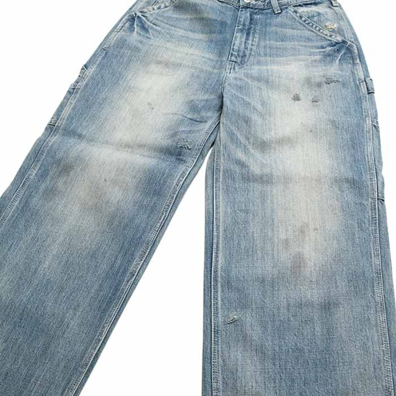 UNIVERSAL OVERALL PAINTER PANTS  "VINTAGE L WASH" HT2433601-B
