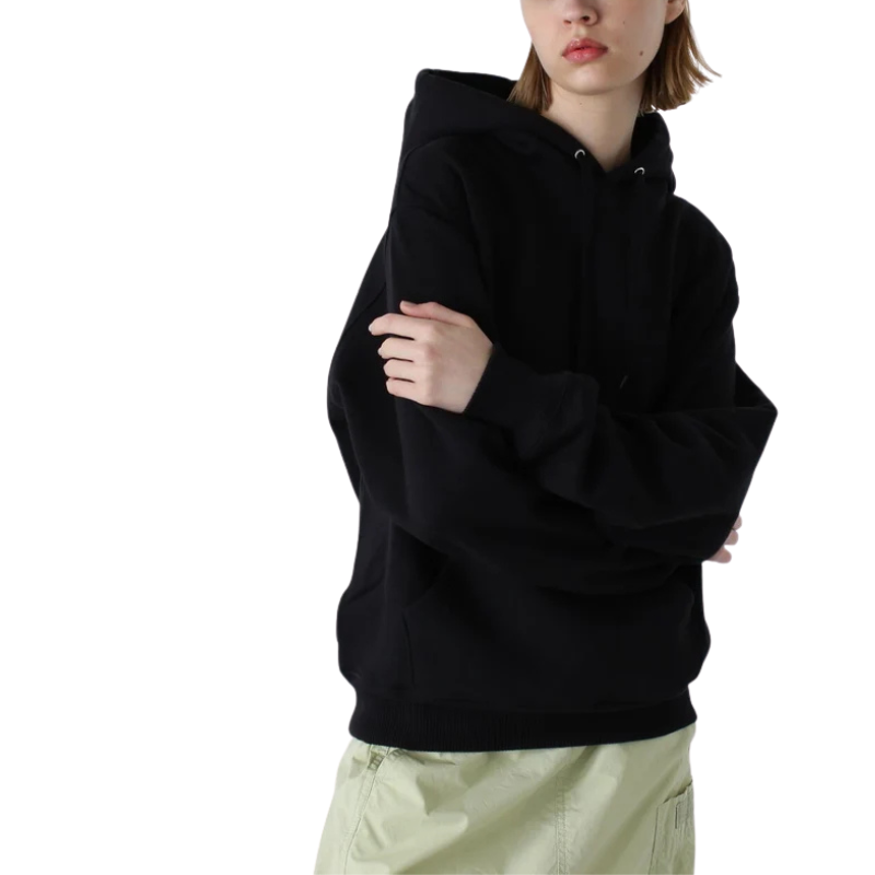 AVIREX DAILY PULLOVER SWEAT PARKA "BLACK" 7833931004-010
