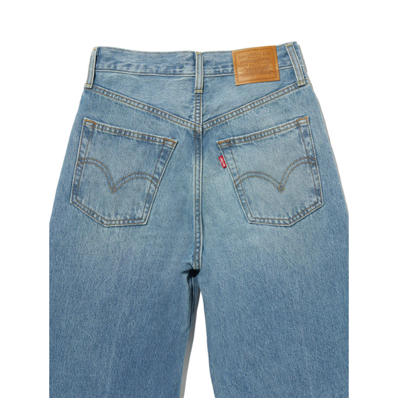 Levi’s RIBCAGE WIDE LEG JEANS "MEDIUM INDIGO" A6081-0020