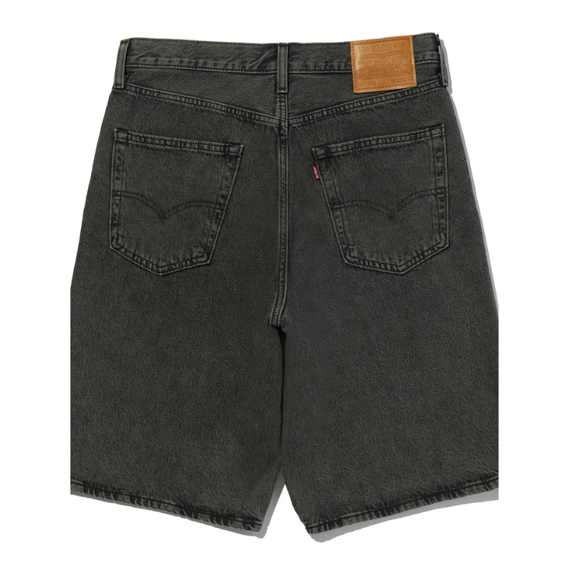 Levi’s 478 BAGGY SHORTS JEANS "BLACK" 001JM-0000