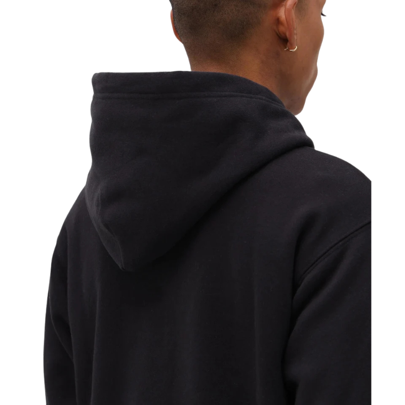 AVIREX DAILY PULLOVER SWEAT PARKA LOGO  "BLACK"7833931006-010