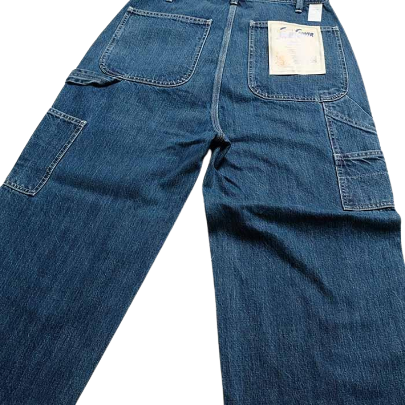 UNIVERSAL OVERALL PAINTER PANTS  "VINTAGE DARK WASH" HT2433601-A