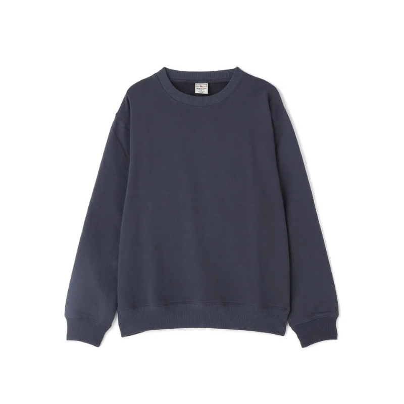 AVIREX DAILY CREW NECK L/S SWEAT "NAVY" 7833932002-120
