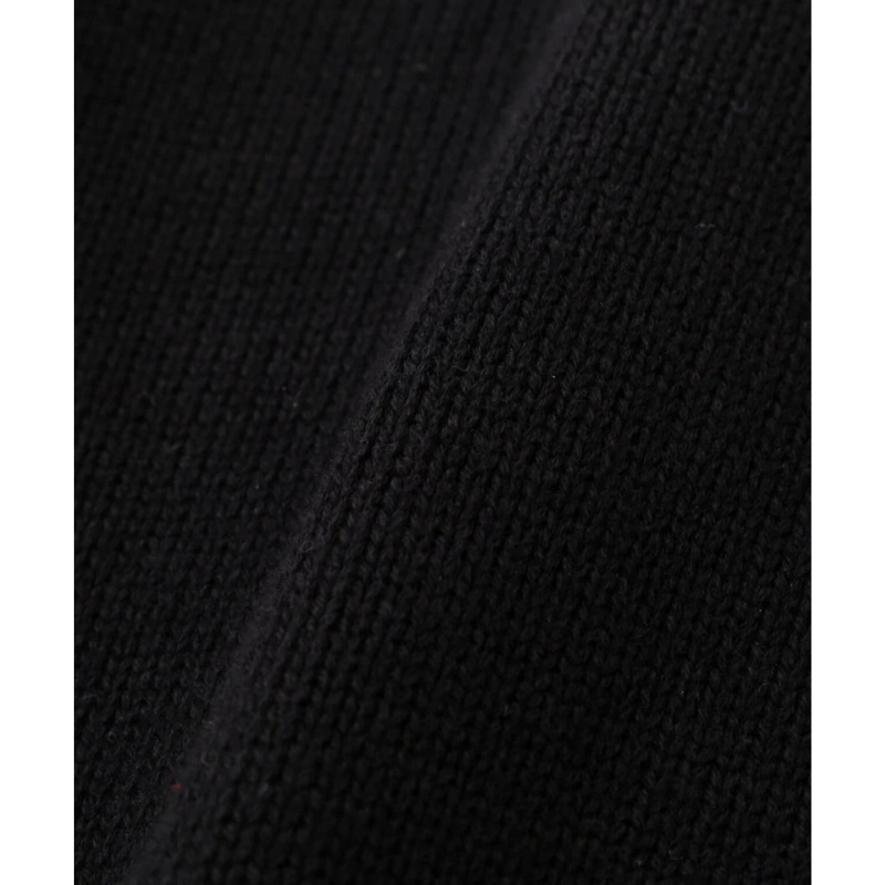 AVIREX NAVAL CREWNECK KNIT "BLACK"  7833932006-010