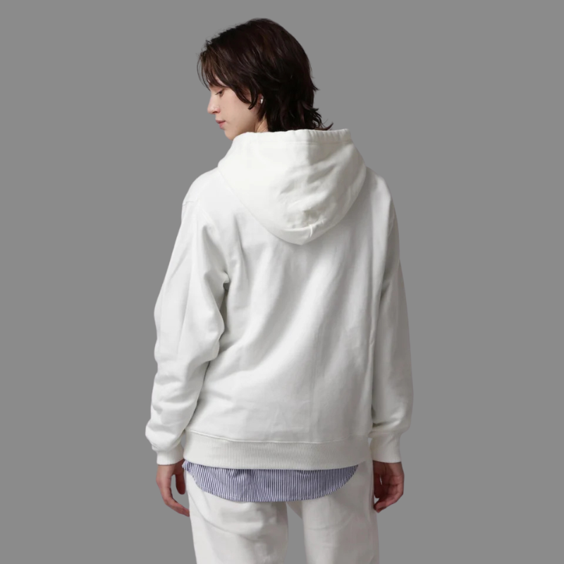 AVIREX DAILY PULLOVER SWEAT PARKA "OFF WHITE" 7833931004-033