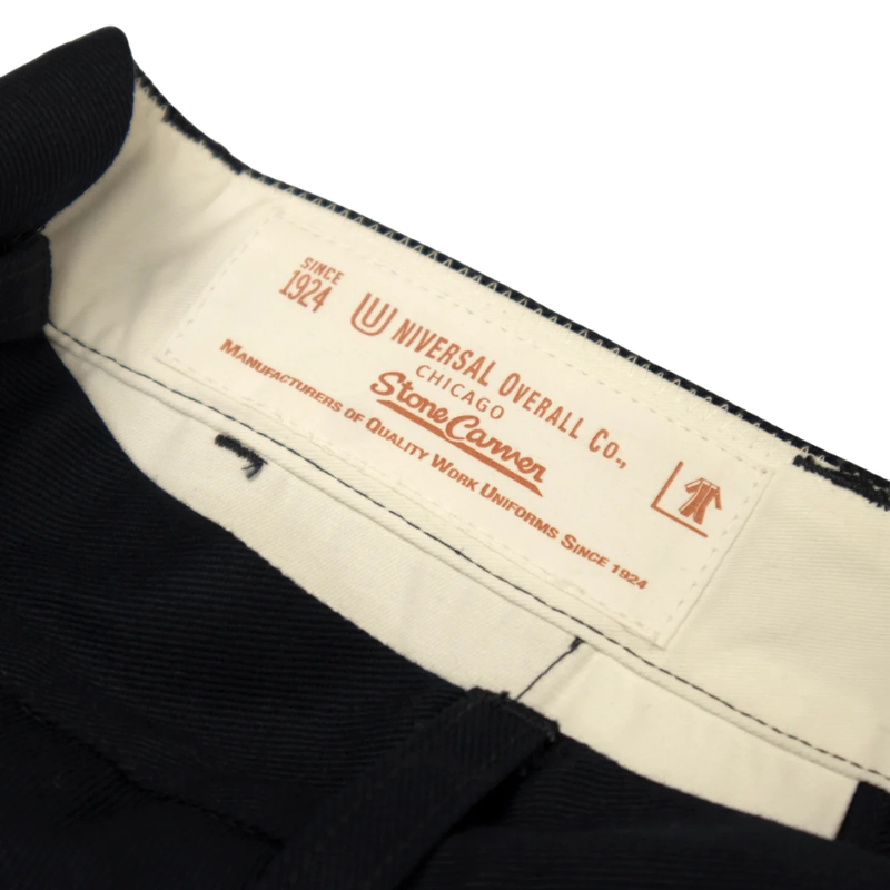 UNIVERSAL OVERALL ORIGINAL  PANTS  "BLACK" HT-01