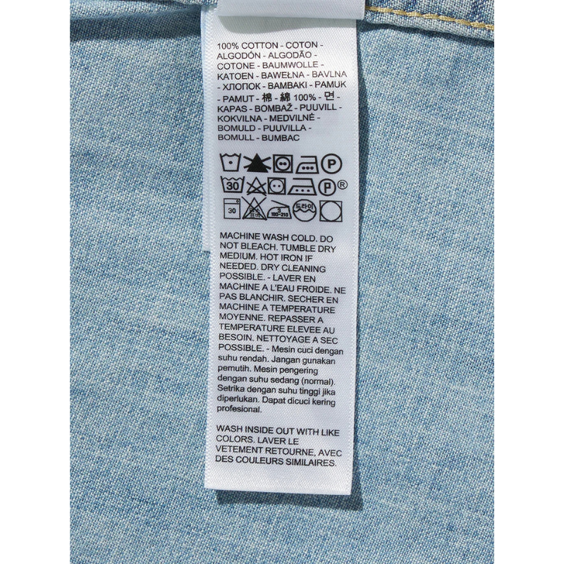 Levi’s HERITAGE WESTERN DENIM SHIRT "MEDIUM INDIGO" 007WT-0005