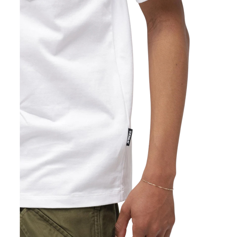 AVIREX FATIGUE S/S T-SHIRT "WHITE"  7835934010-030