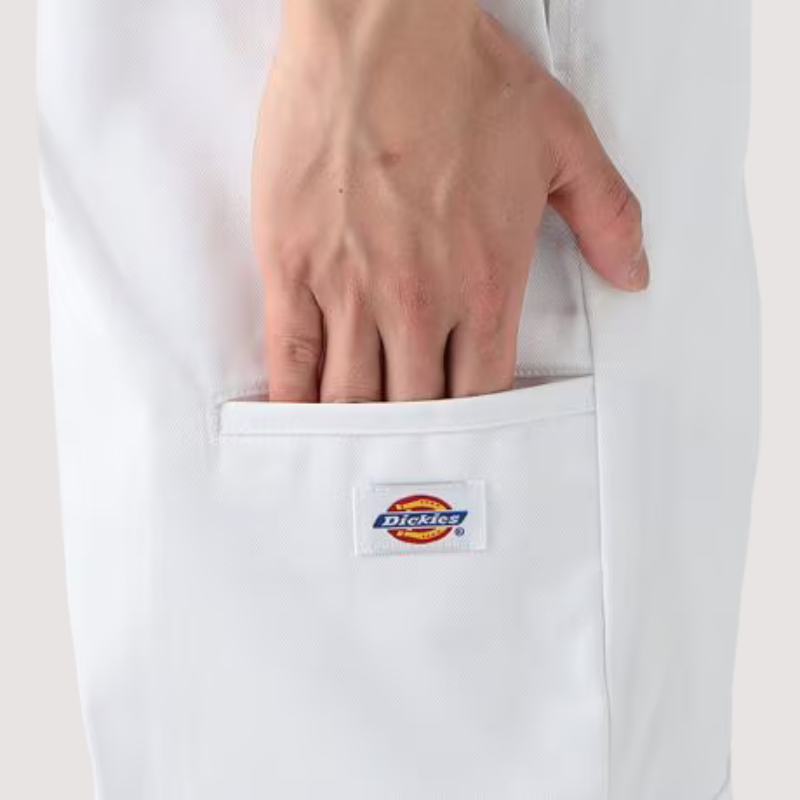 Dickies 85283 DOUBLE KNEE WORK PANTS  "WHITE" DB0009-0018